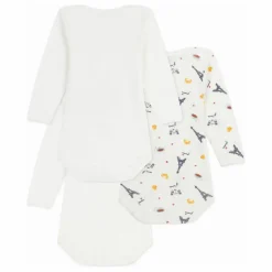 Lot 3 Bodies Paris Coton Bio | Bodies, Combinaisons|Pyjamas Et Bodies