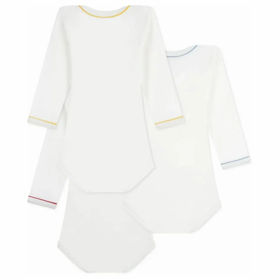 Lot 3 Bodies Petit Ange Coton Bio | Bodies, Combinaisons|Pyjamas Et Bodies