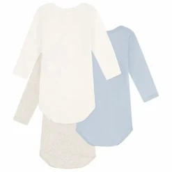 Petit Bateau Lot 3 Bodies Unis || Bodies, Combinaisons|Pyjamas Et Bodies