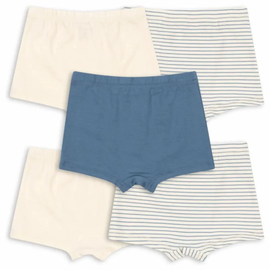 Sale Lot 5 Boxers Citron Coton Bio | Enfant Nuit, Sous-Vêtements