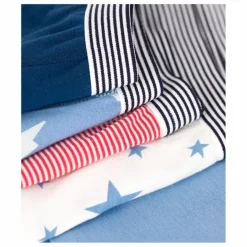 Enfant Petit Bateau Nuit, Sous-Vêtements*Lot 5 Boxers Flash Coton Bio |