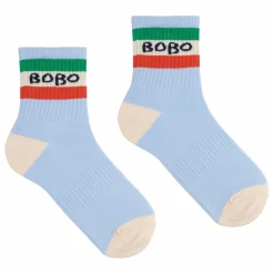 Hot Bobo Choses Lot 2 Chaussettes Coton Bio | Bleu ciel