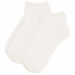 Discount Petit Bateau Lot 2 Chaussettes Fantaisies | Blanc