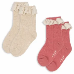 Enfant Konges Sløjd Pyjamas, Sous-Vêtements|Nuit, Sous-Vêtements*Lot 2 Chaussettes Pointelle |