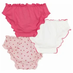 Enfant Petit Bateau Nuit, Sous-Vêtements*Lot 3 Culottes Bloomer Pommes Coton Bio |