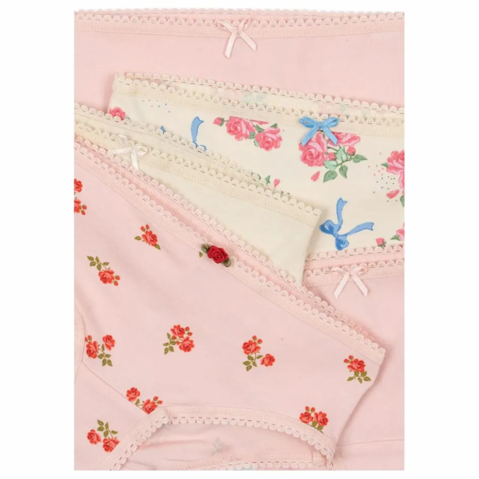 Sale Lot 5 Culottes Fleuries Coton Bio | Enfant Nuit, Sous-Vêtements