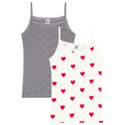 Petit Bateau Lot 2 Débardeurs - Collection Femme ||Femme Tee-Shirts, Polos