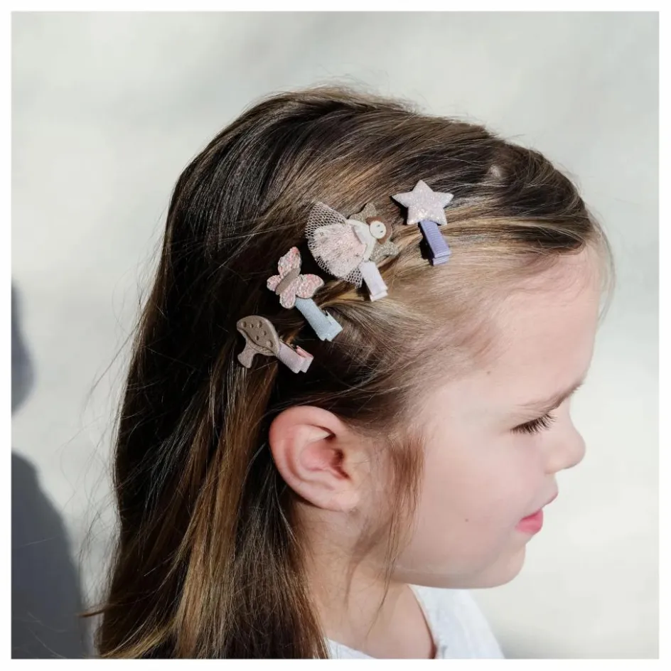 Mimi & Lula Lot 6 Mini Barrettes Fée ||Enfant Accessoires De Mode