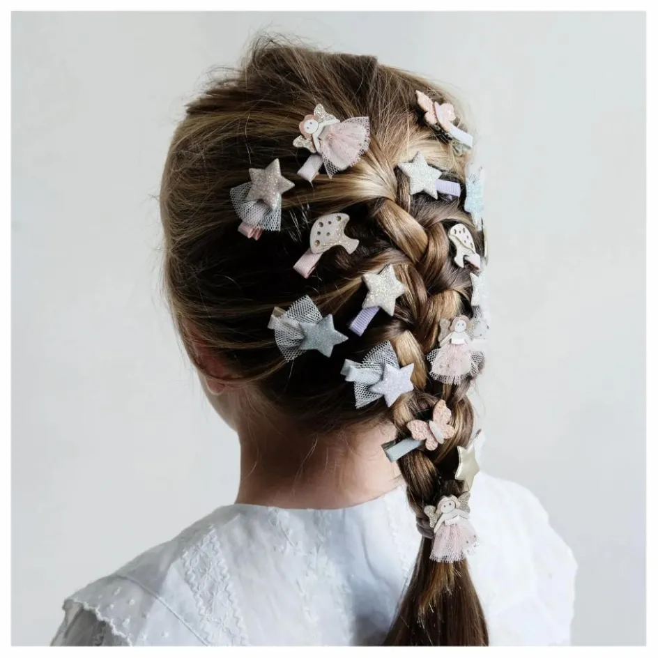 Mimi & Lula Lot 6 Mini Barrettes Fée ||Enfant Accessoires De Mode