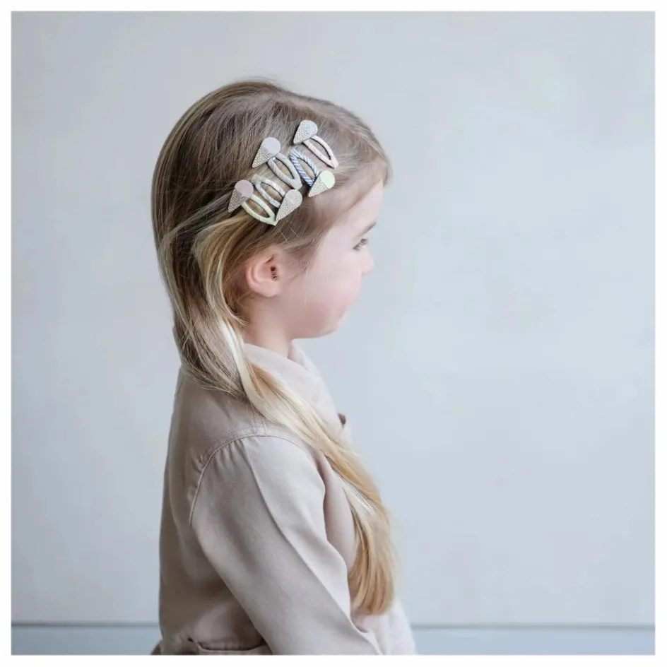 Enfant Mimi & Lula Accessoires De Mode*Lot 5 Mini Barrettes Glace |