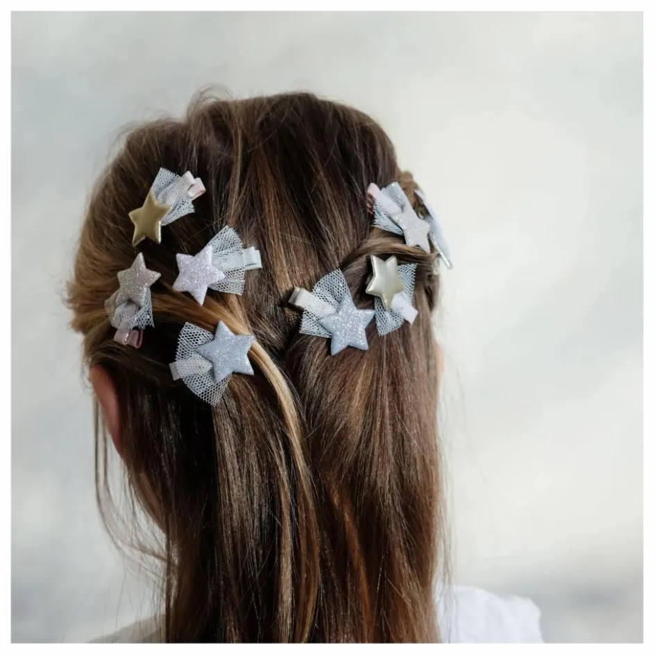 Outlet Lot 8 Mini Barrettes Pailletées | Enfant Accessoires De Mode