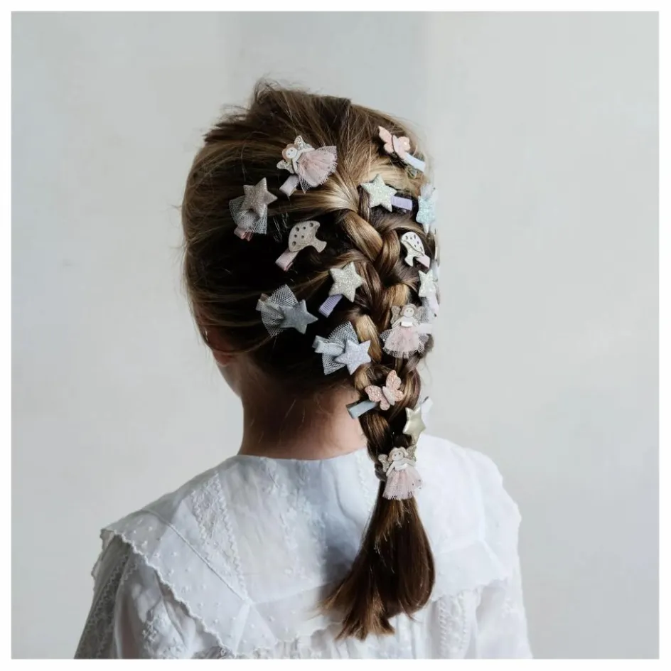 Outlet Lot 8 Mini Barrettes Pailletées | Enfant Accessoires De Mode