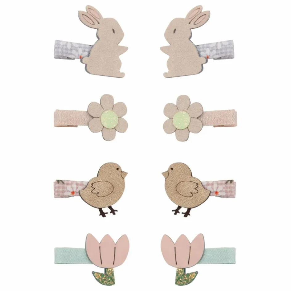 Mimi & Lula Lot 8 Mini Barrettes Pâques | Lilas|Enfant Accessoires De Mode