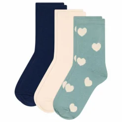 Online Lot 3 Paires Chaussettes Cœurs | Enfant Nuit, Sous-Vêtements|Nuit, Sous-Vêtements