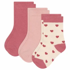 New Lot 3 Paires Chaussettes Cœurs Bébé | Enfant Pyjamas, Sous-Vêtements|Nuit, Sous-Vêtements