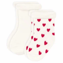 Petit Bateau Pyjamas, Sous-Vêtements|Pyjamas, Sous-Vêtements*Lot 2 Paires de Chaussettes Tricots |