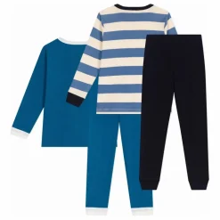 Enfant Petit Bateau Nuit, Sous-Vêtements*Lot 2 Pyjamas Super Slide Dog |
