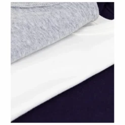 Petit Bateau Lot 3 T-shirts Manches Courtes Unis ||Enfant T-Shirts, Chemises|T-Shirts, Chemises