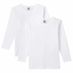 Enfant Petit Bateau T-Shirts, Chemises*Lot 2 T-Shirts Manches Longues Coton Bio |