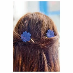 Online Lot de 2 Barettes Hibiscus Paillettes | Enfant Accessoires De Mode