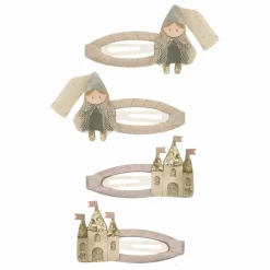Enfant Mimi & Lula Accessoires De Mode*Lot de 4 Barettes Princesse |