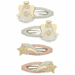 Clearance Lot de 4 Barrettes Angel | Enfant Accessoires De Mode