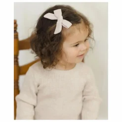 Sale Lot de 3 Barrettes Nœuds Gaze de Coton Bio | Lilas Accessoires