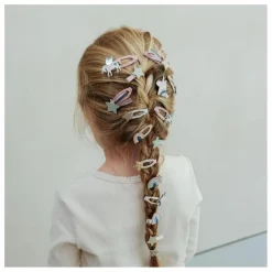 New Lot de 4 Barrettes Unicorn | Enfant Accessoires De Mode