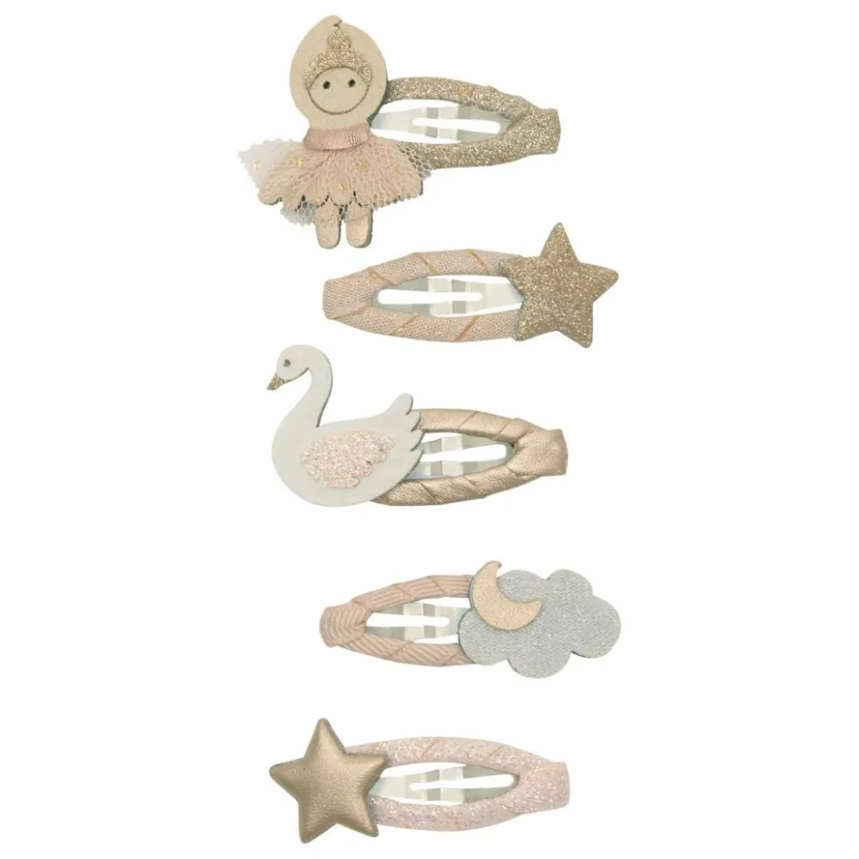 Sale Lot de 5 Mini Barrettes Ballerina | Enfant Accessoires De Mode