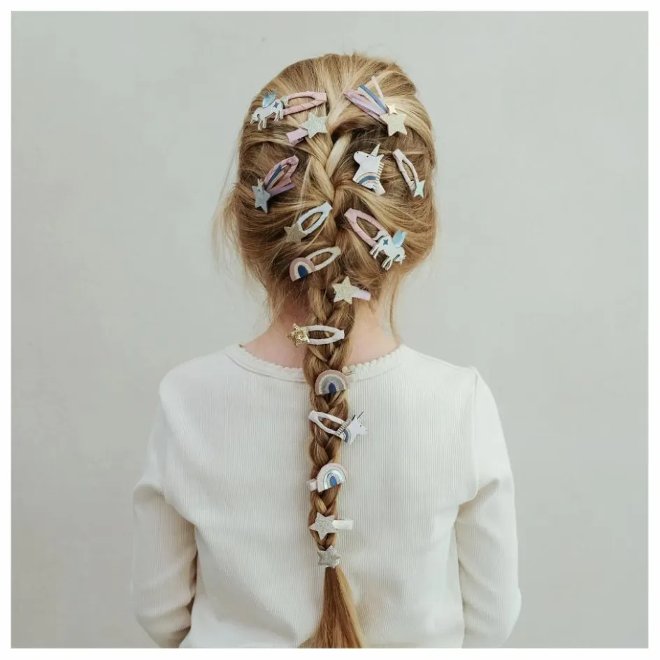 Discount Mimi & Lula Lot de 8 Mini Barrettes Celeste | Rose