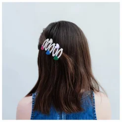 Enfant Mimi & Lula Accessoires De Mode*Lot de 5 Mini Barrettes Jazzy Heart |