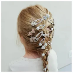 New Mimi & Lula Lot de 5 Mini Barrettes Perle | Rose