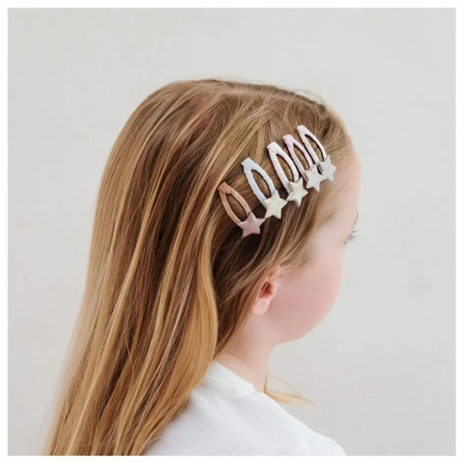 Best Lot de 5 Mini Barrettes Stellina | Enfant Accessoires De Mode
