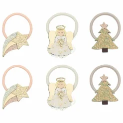 Mimi & Lula Lot de 6 Mini Chouchous Angel ||Enfant Accessoires De Mode
