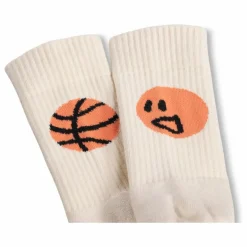 Best Molo Lot de 2 Paires de Chaussettes Norman Bouncy Ball | Ecru