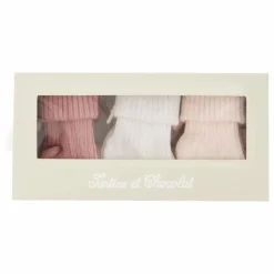 Tartine et Chocolat Lot de 3 Paires de Chaussettes || Pyjamas, Sous-Vêtements
