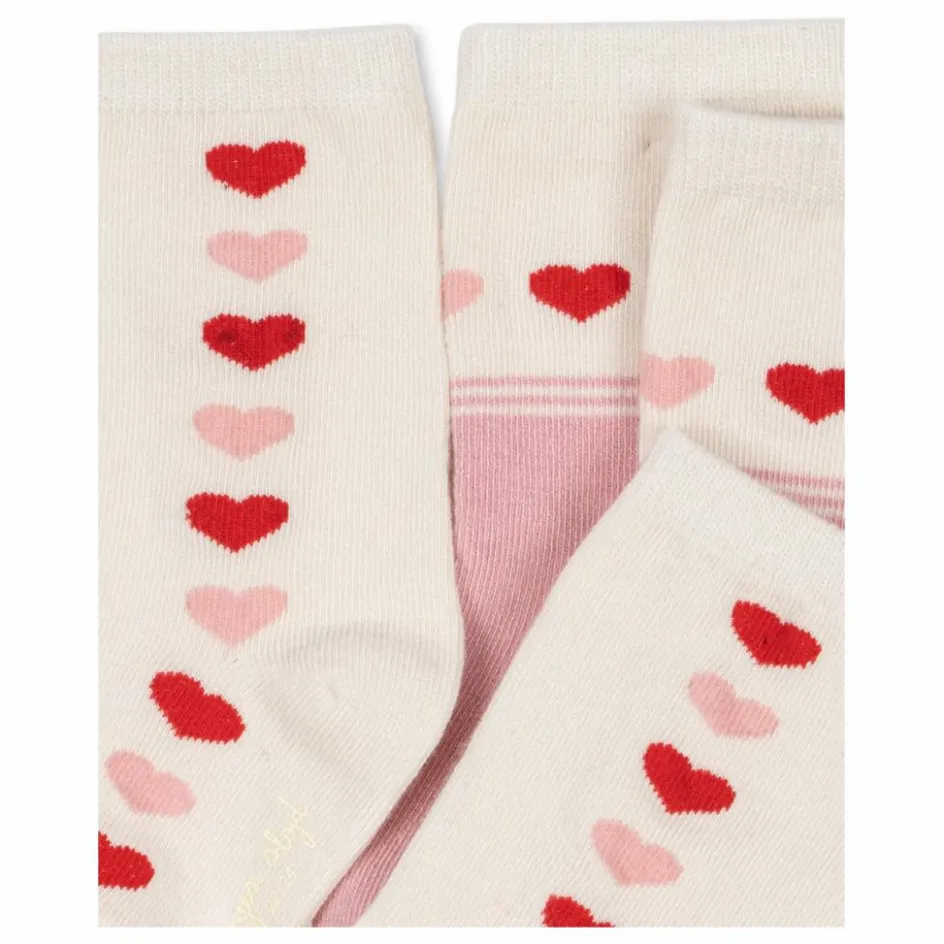 Hot Lot de 2 Paires de Chaussettes Jacquard Cœurs | Enfant Nuit, Sous-Vêtements|Pyjamas, Sous-Vêtements