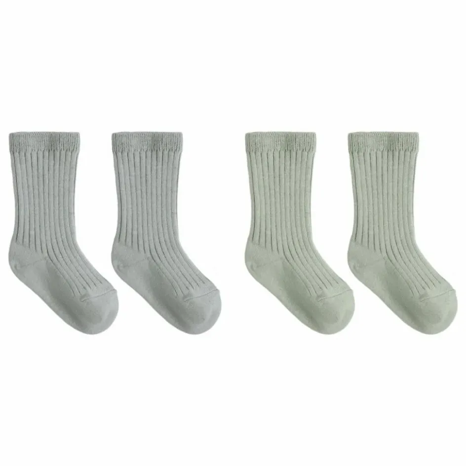 Hot Lot de 2 Paires de Chaussettes Côtelées Coton Bio | Enfant Nuit, Sous-Vêtements|Nuit, Sous-Vêtements