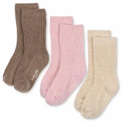Enfant Konges Sløjd Nuit, Sous-Vêtements|Pyjamas, Sous-Vêtements*Lot de 3 Paires de Chaussettes Côtelées |