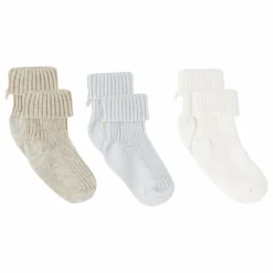 Tartine et Chocolat Lot de 3 Paires de Chaussettes | Bleu Clair