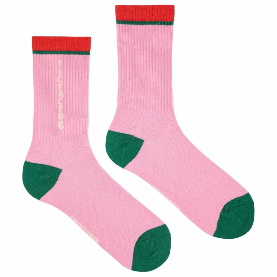 Femme Bobo Choses Lingerie, Chaussettes*Lot de 2 Paires de Chaussettes Tic Tac Toe - Collection Femme |
