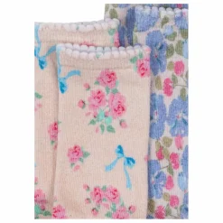 Enfant Konges Sløjd Nuit, Sous-Vêtements|Pyjamas, Sous-Vêtements*Lot de 2 Paires de Chaussettes Fleuries |