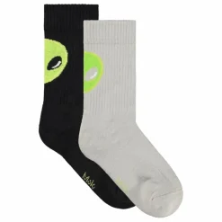 Molo Lot de 2 Paires de Chaussettes Norman Alien ||Homme Nuit, Sous-Vêtements|Nuit, Sous-Vêtements