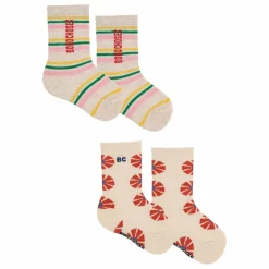 Discount Lot de 2 Paires de Chaussettes Kaleidoscope Coton Bio | Pyjamas, Sous-Vêtements