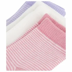 Enfant Petit Bateau Nuit, Sous-Vêtements|Pyjamas, Sous-Vêtements*Lot de 3 Paires de Chaussettes Côtelées Rayées |
