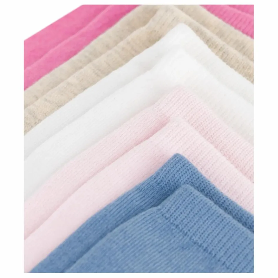 Outlet Petit Bateau Lot de 5 Paires de Chaussettes Unies | Rose