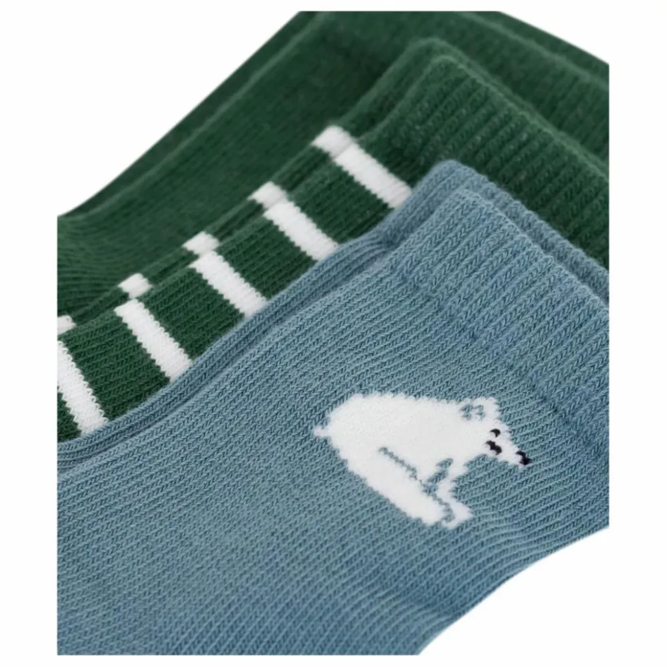 Petit Bateau Lot de 3 Paires de Chaussettes Ours ||Enfant Nuit, Sous-Vêtements|Nuit, Sous-Vêtements