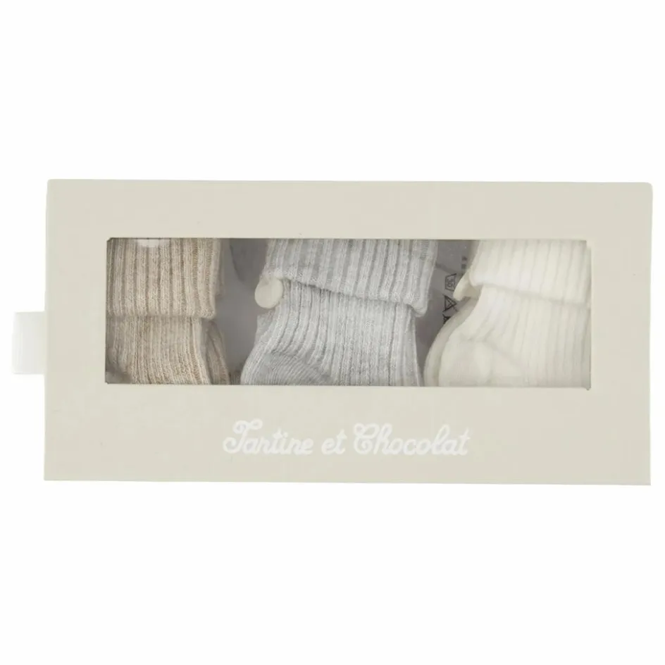 Outlet Lot de 3 Paires de Chaussettes | Pyjamas, Sous-Vêtements|Pyjamas, Sous-Vêtements