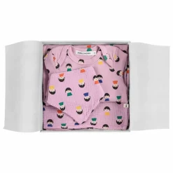 Outlet Bobo Choses Lot Pyjama Lange et Bavoir Pions | Lilas tLilas