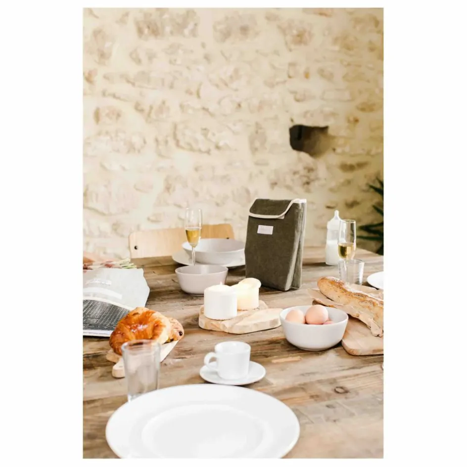 Discount Lunch bag isotherme en lin | Enfant Vaisselle Enfant|Art De La Table